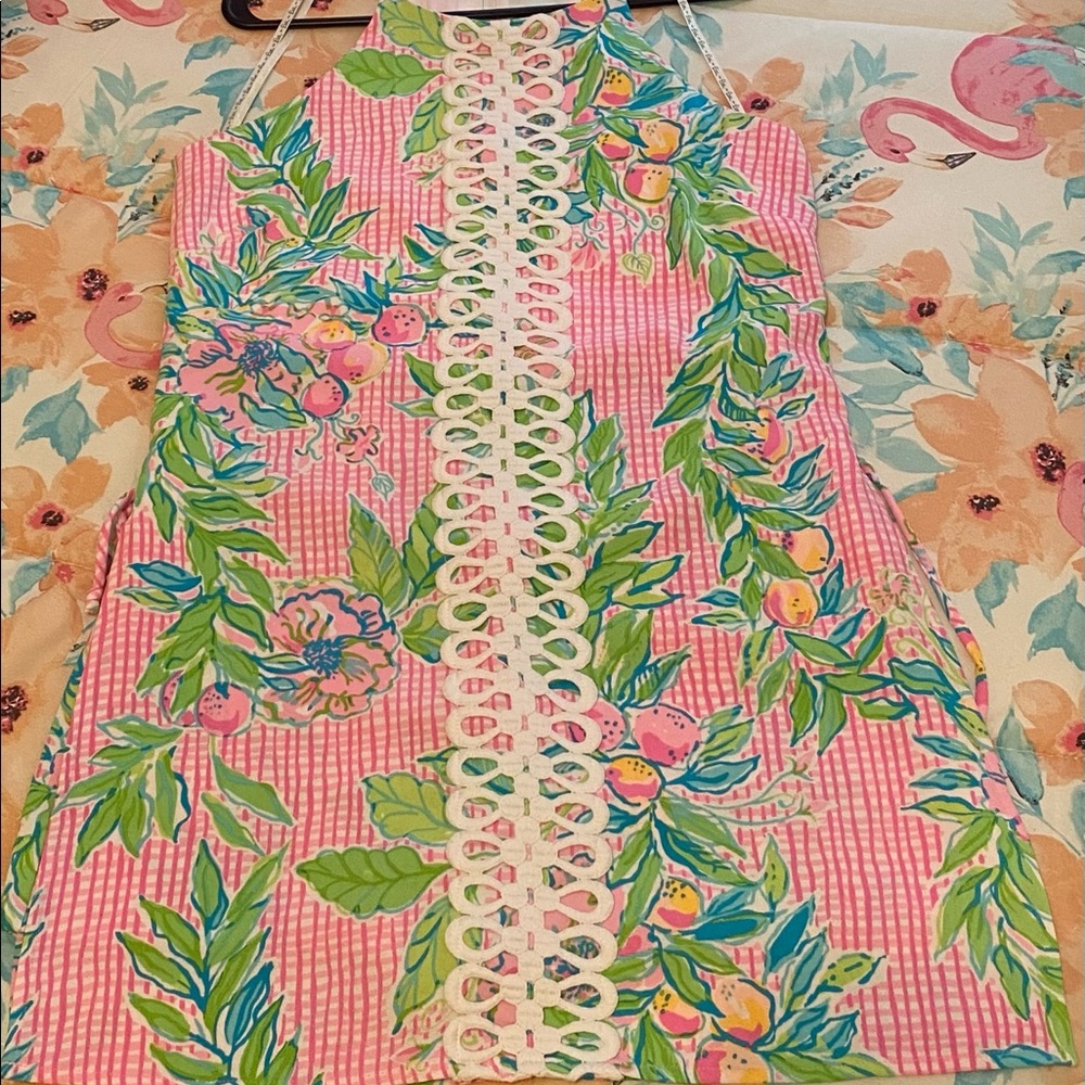 Lilly Pulitzer Pearl Romper VEUC